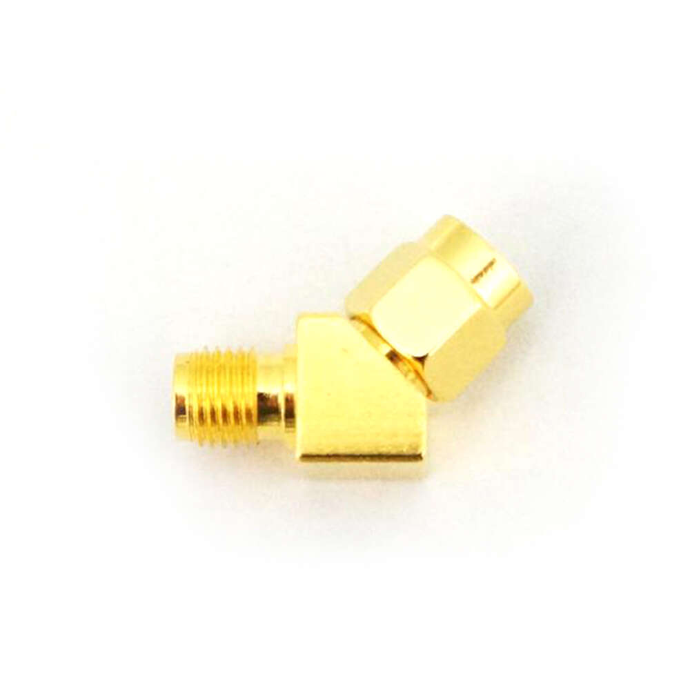 45 degree SMA-Male to SMA-Female Adapter