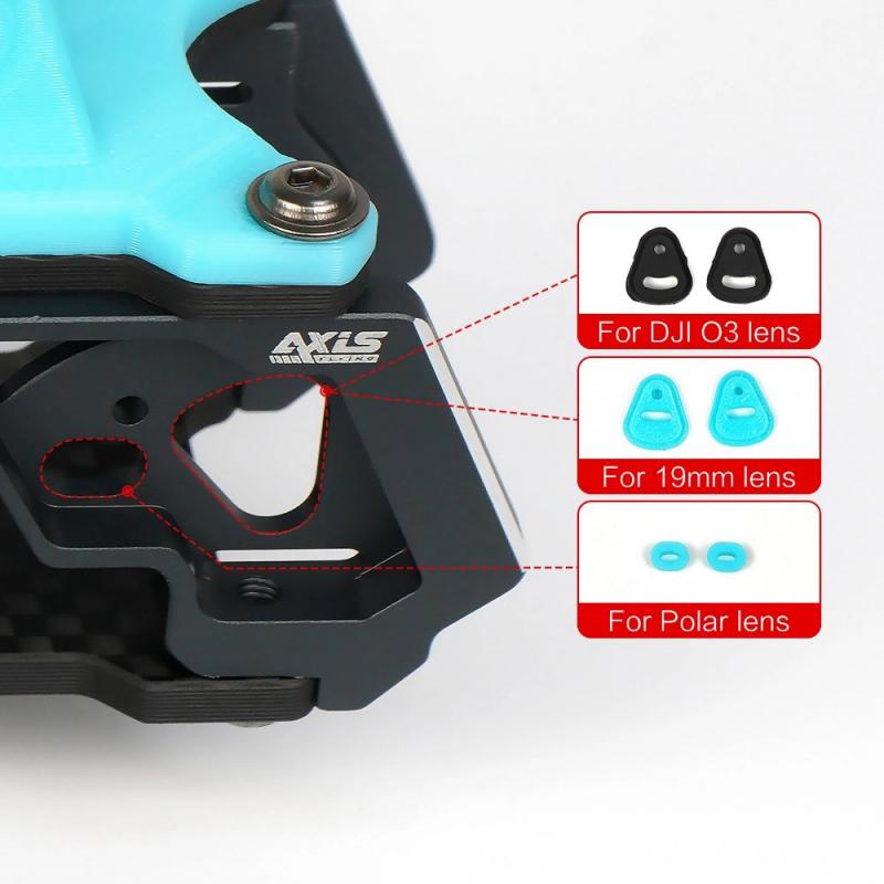 Axisflying MANTA 5 Squashed X Frame Kit 2
