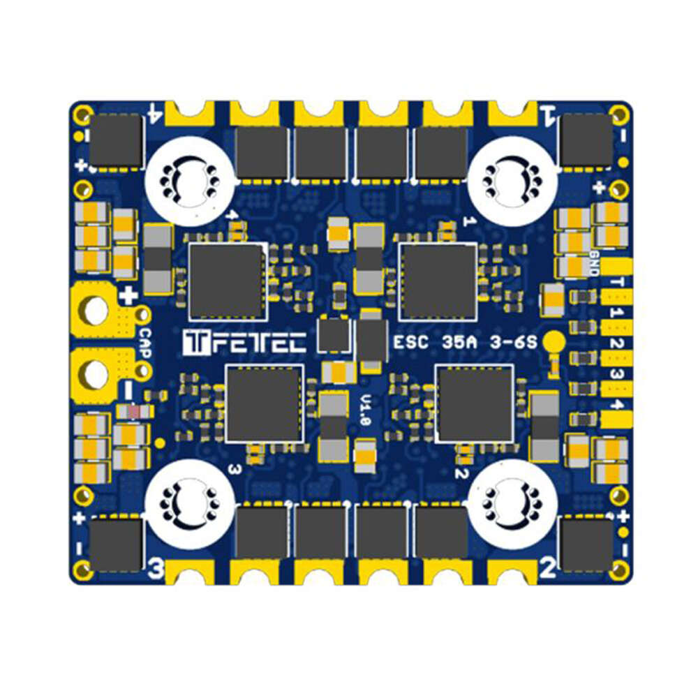 FETtec ESC 4in1 3-6S 35A V1.1 2