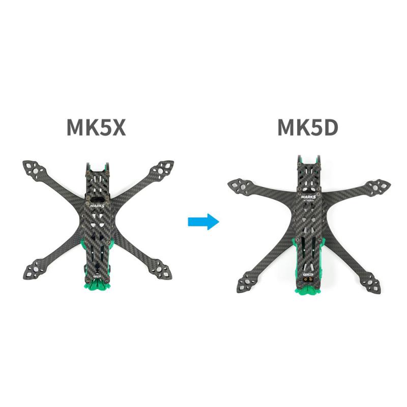 GEPRC MK5D PRO O3 DeadCat Frame Orange 5