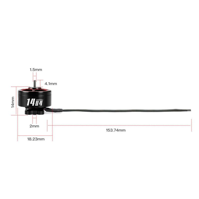 GEPRC SpeedX2 1404 3000KV Motor 6
