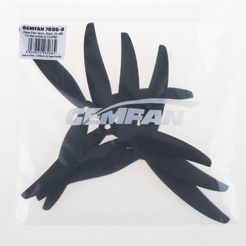 GF 7035-3 Glass Fiber Nylon - Black 2