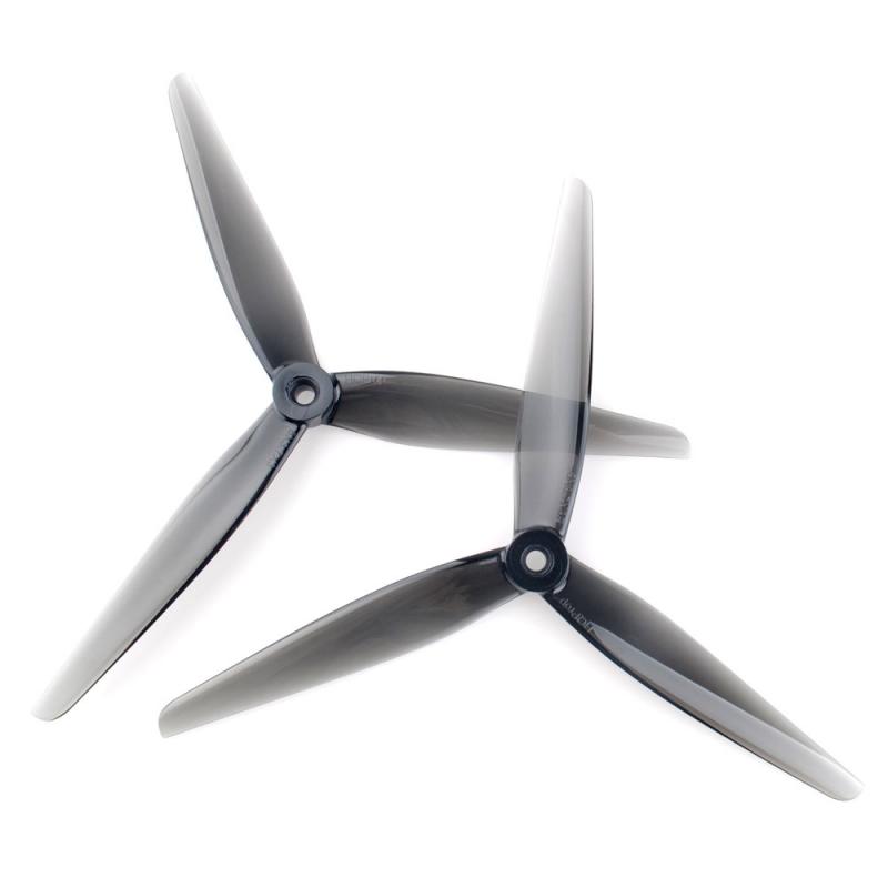 HQ DP8x3.7x3 3 Blade (1CW+1CCW) Grey