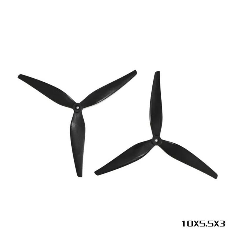 HQ MacroQuad Prop 10X5.5X3 Black-Glass Fiber Reinforced Nylon