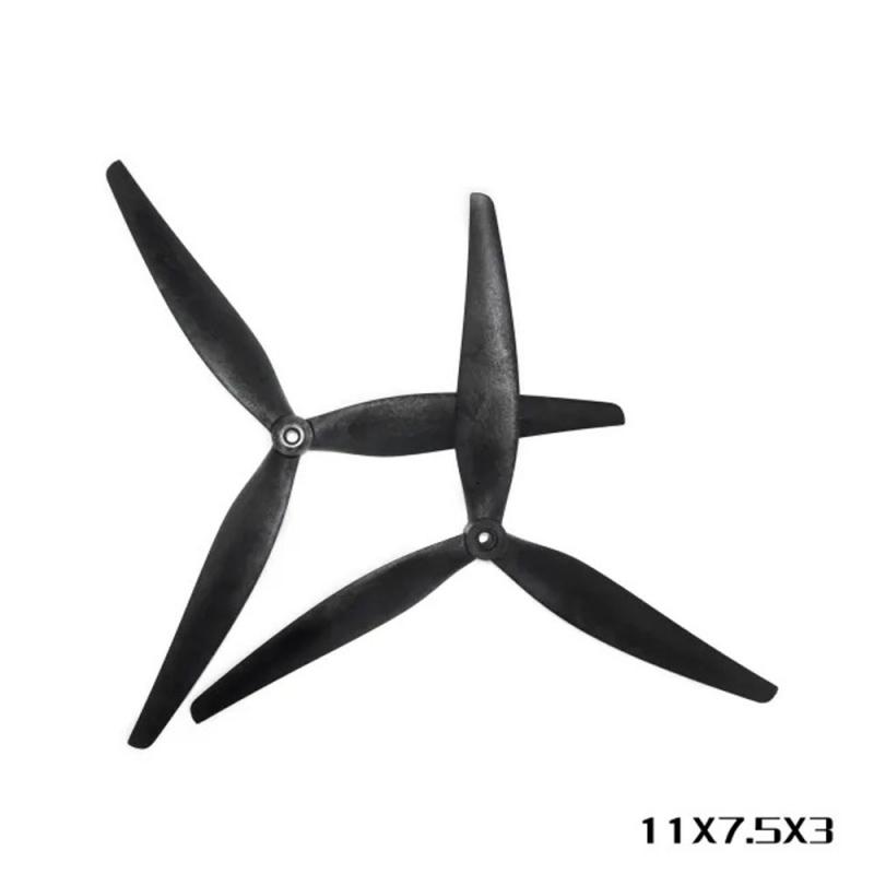 HQ MacroQuad Prop 11X7.5X3 Black-Glass Fiber Reinforced Nylon
