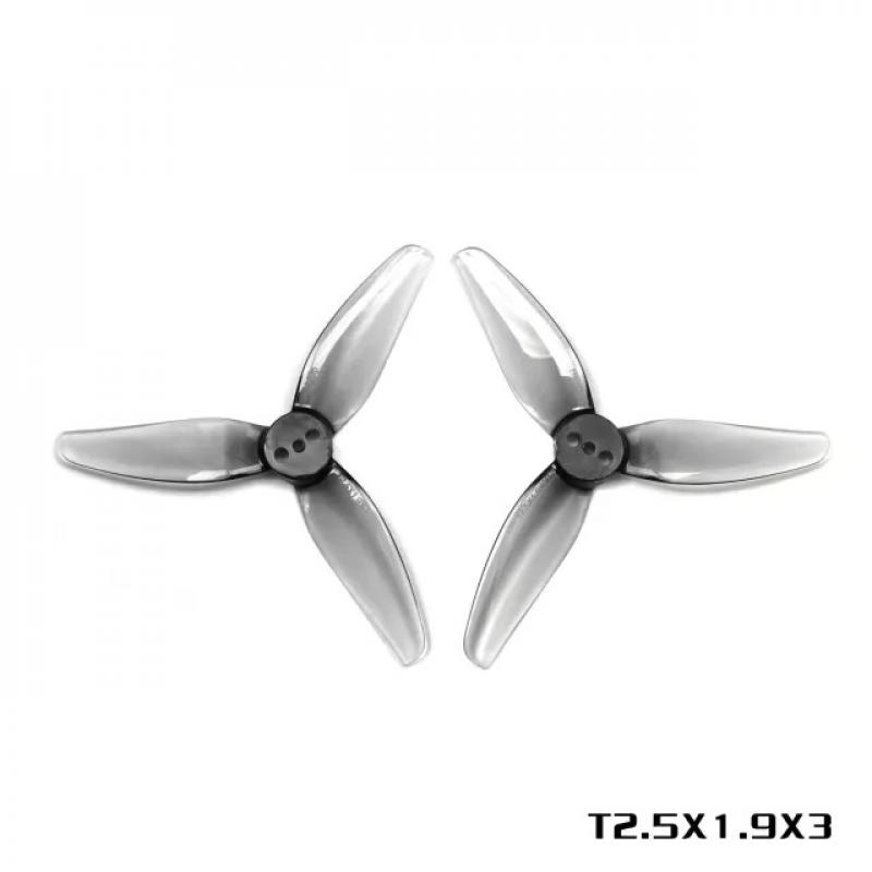 HQProp T2.5X1.9X3 Grey