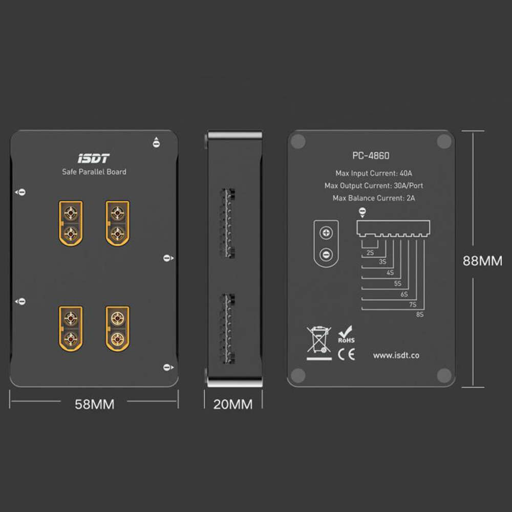 ISDT P-4860S Charging Board 3