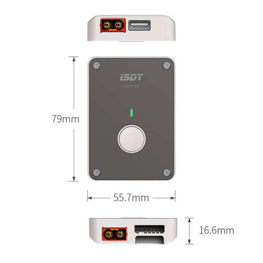 ISDT H605 Air 50W 5A DC 2-6S (App Controlled) 4