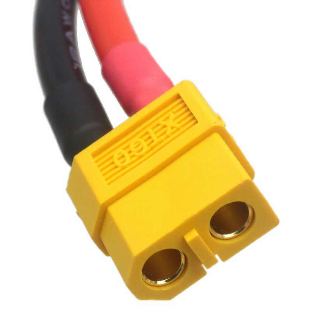 iSDT XT60 Socket to 4mm Banana Jack cable adapter 15CM 14AWG 3