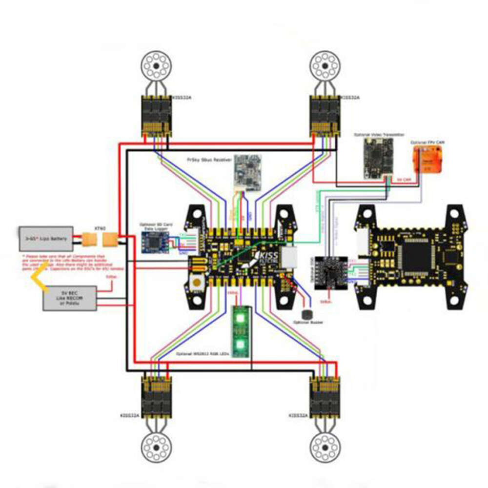 Flyduino KISS FC v2 - 32Bit Flight Controller 2