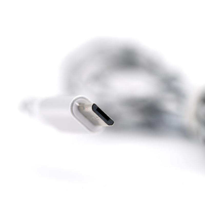 Micro USB Cable - Black/Silver 2