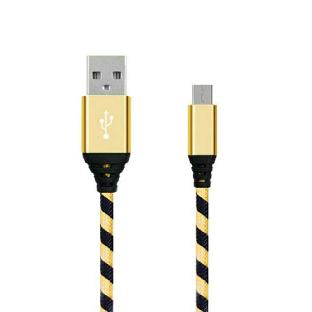 Micro USB Cable - Black/Silver 3