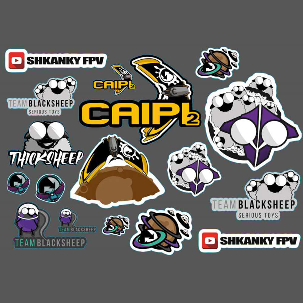 TBS Stickers - Shkanky FPV