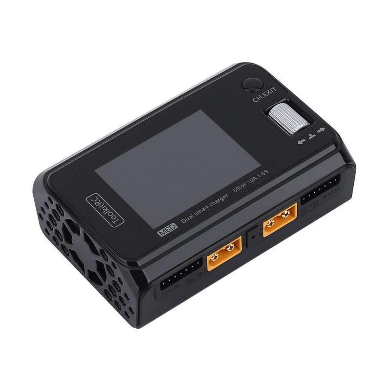 ToolkitRC M6D - Dual Channel 500W 25A DC Charger 2
