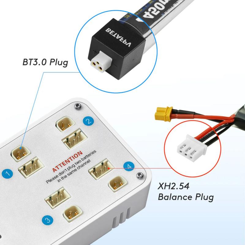 VIFLY ToothStor 4 Port 2S Balance Charger 3